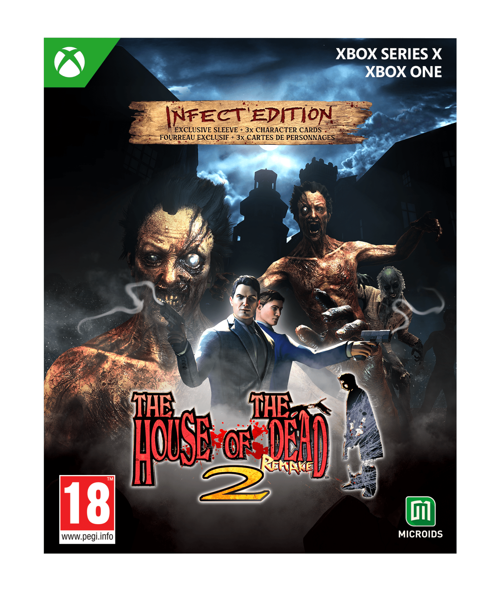 The House of the Dead 2 Remake Infect'Edition Xbox - Jeux Vidéo Physique - MICROIDS - Shop Just for Games
