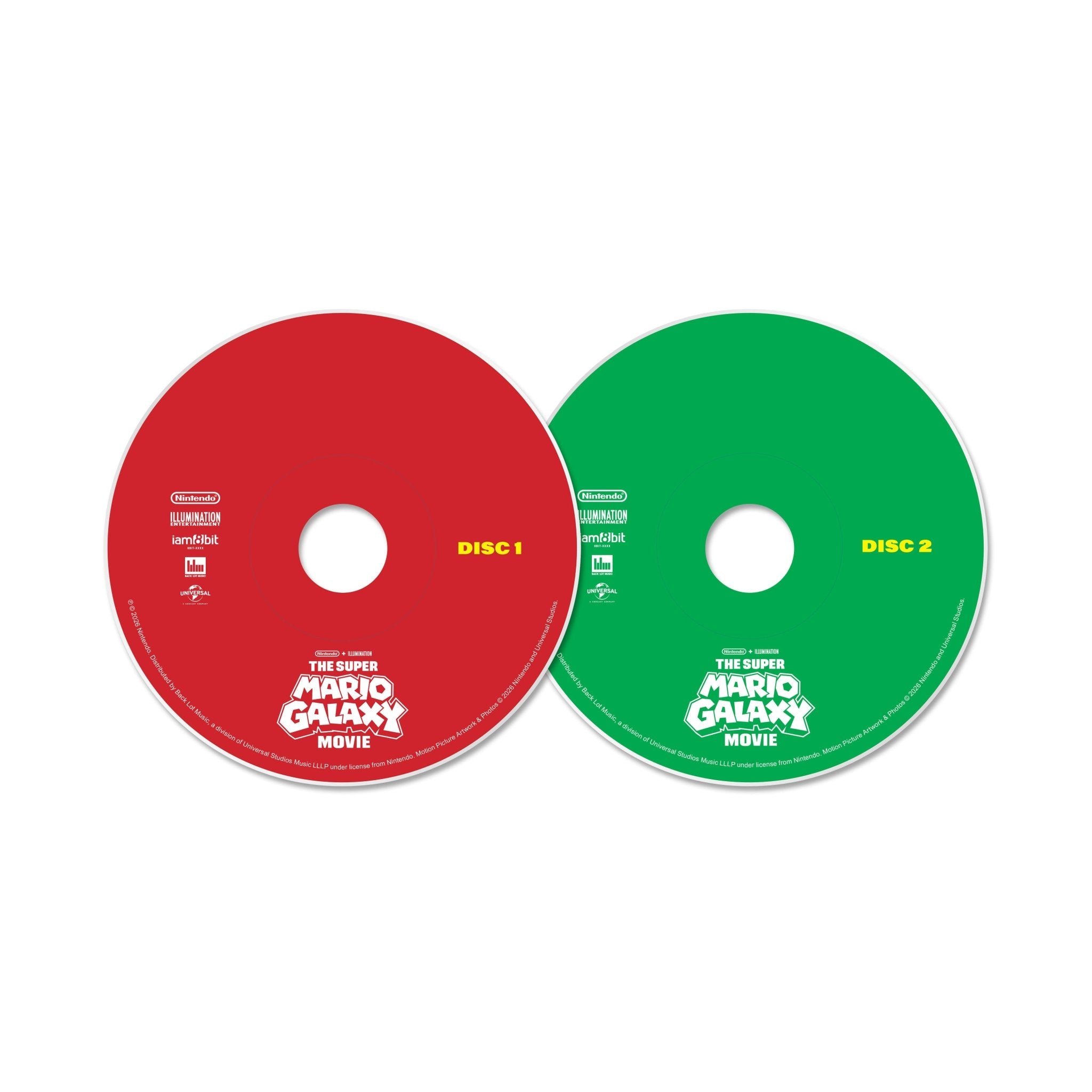 The Super Mario Galaxy Movie OST CD - CD - iam8bit - Shop Just for Games