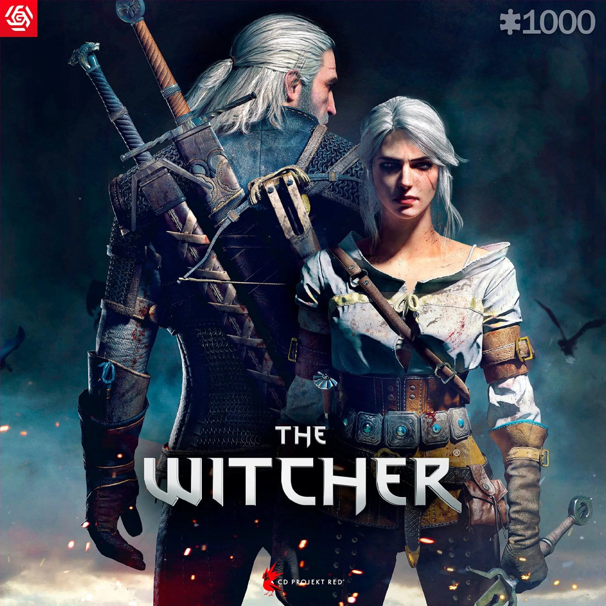 The Witcher Geralt & Ciri Puzzle 1000 pièces - Puzzles - CENEGA - Shop Just for Games
