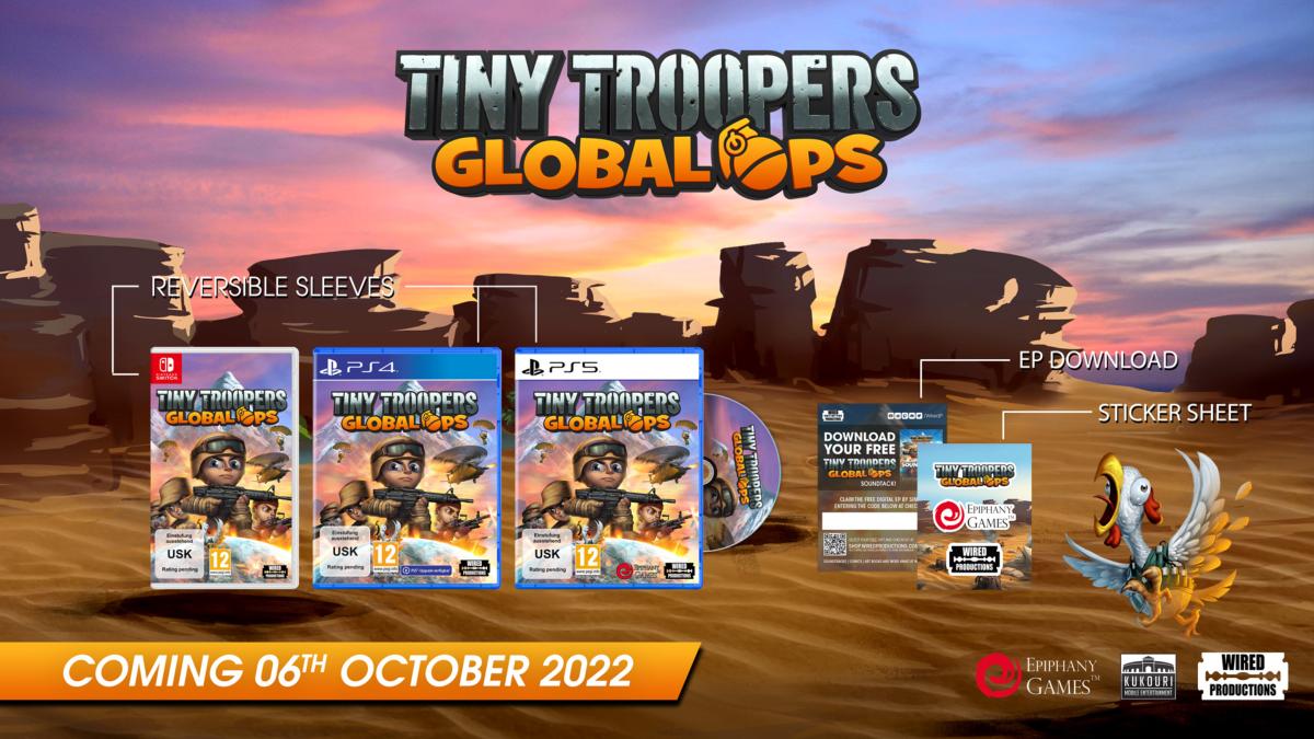 Tiny Troopers: Global Ops PS5 - Jeux Vidéo Physique - WIRED PRODUCTION - Shop Just for Games