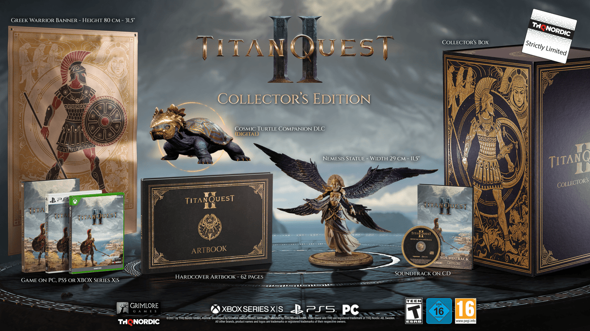 Titan Quest 2 Collector PC - Jeux Vidéo Physique - THQ NORDIC GAMES - Shop Just for Games