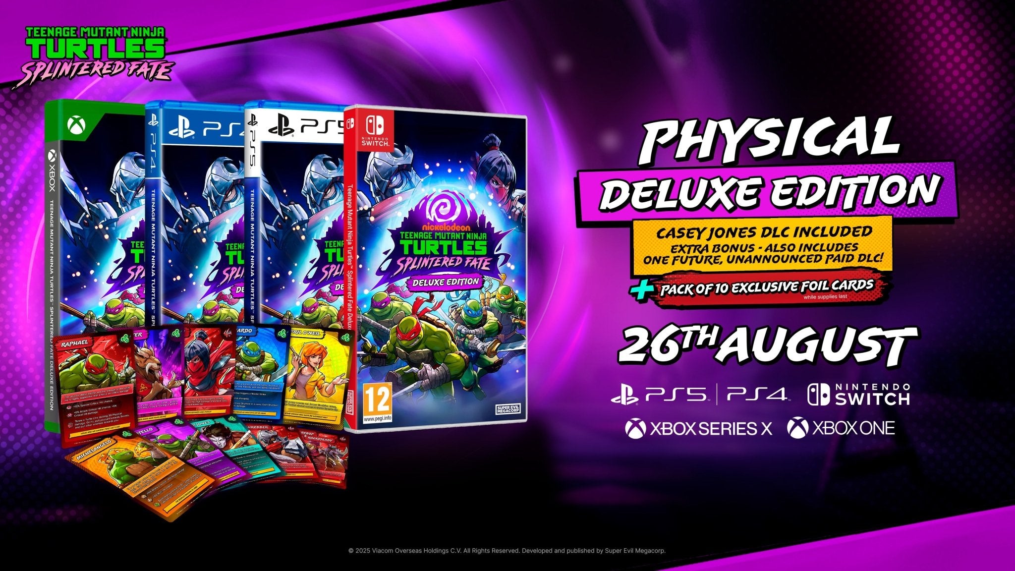 TMNT Splintered Fate Deluxe Edition Xbox Series X / Xbox One - Jeux Vidéo Physique - UIE - Shop Just for Games