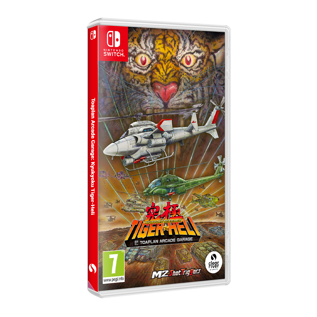 Toaplan Arcade Garage: Kyukyoku Tiger - Heli SWITCH - Jeux Vidéo Physique - Clear River Games - Shop Just for Games