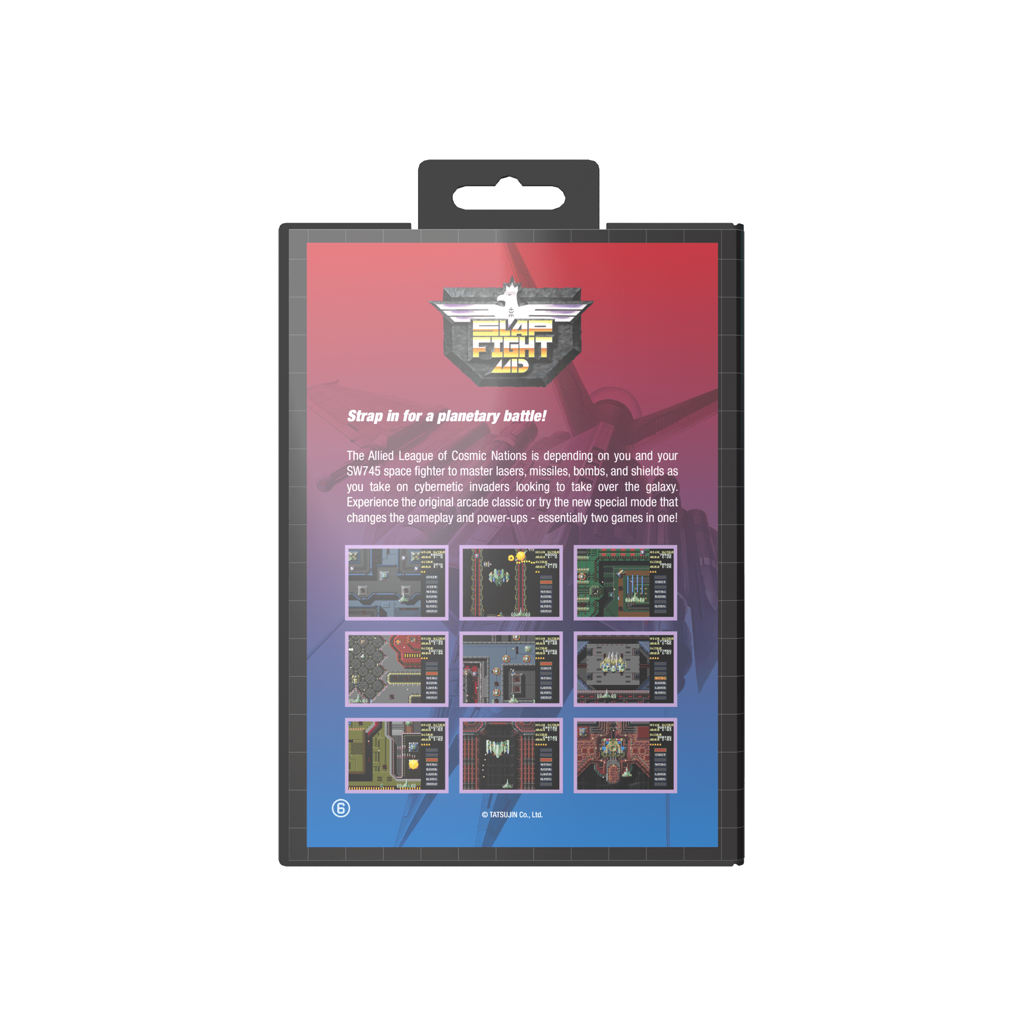 Toaplan Shooters Volume 2 - SLAP FIGHT Sega Mega Drive EU / Genesis US - Jeux Rétro - retro - bit - Shop Just for Games