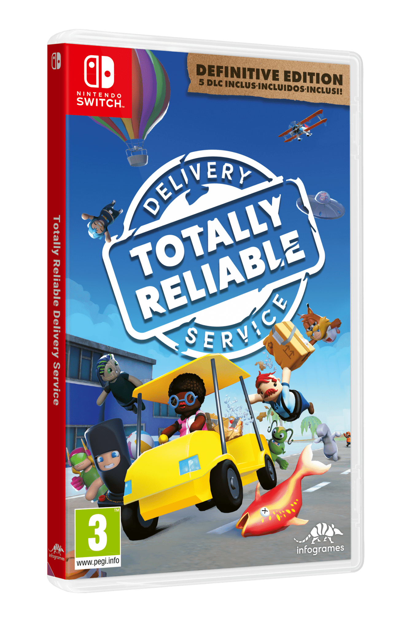 Totally Reliable Delivery Service Definitive Edition Nintendo Switch - Jeux Vidéo Physique - UIE - Shop Just for Games