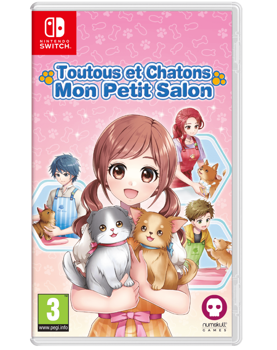 Toutous et chatons Mon Petit Salon Nintendo SWITCH - Jeux Vidéo Physique - NUMSKULL - Shop Just for Games