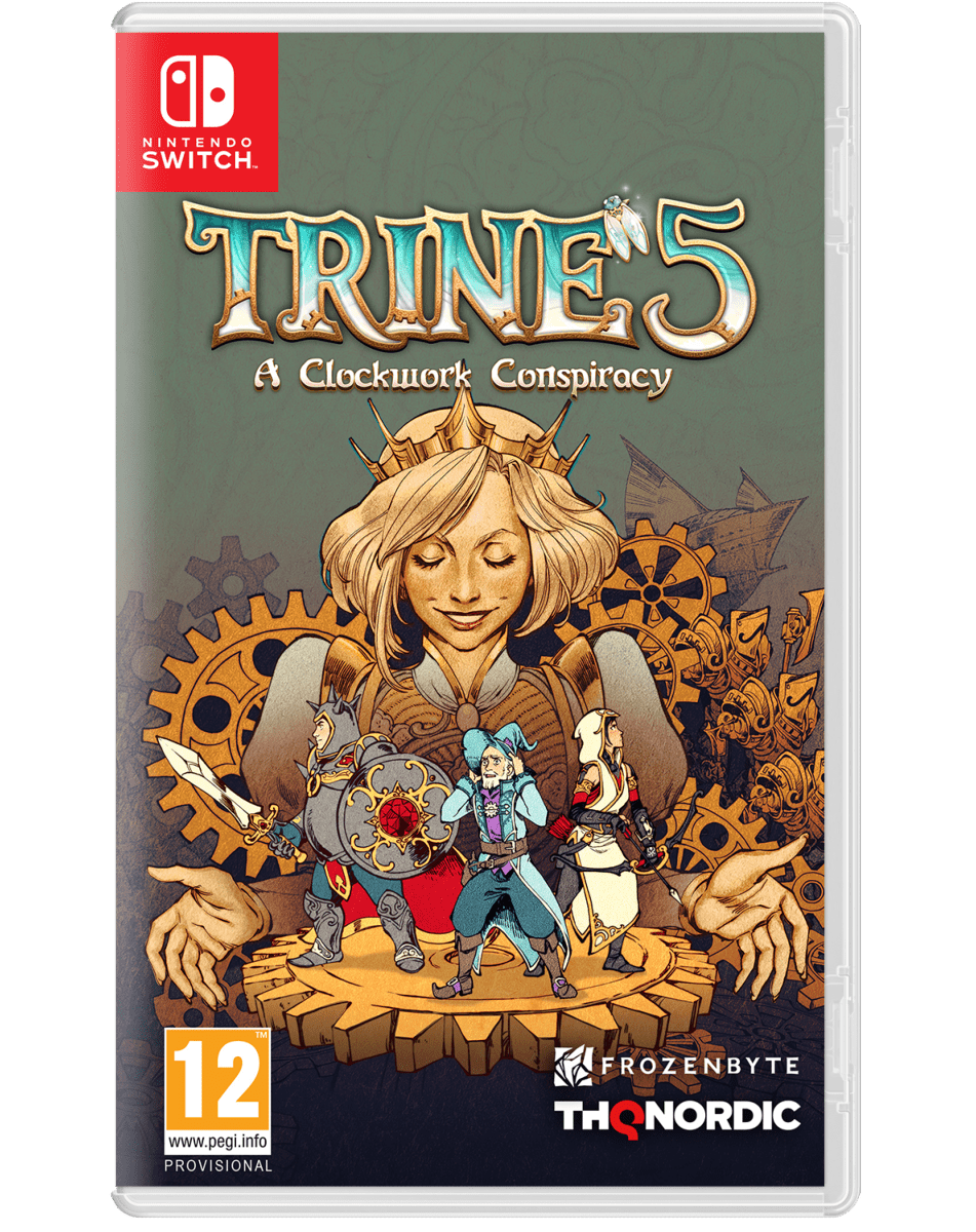 Trine 5 A Clockwork Conspiracy Nintendo SWITCH - Jeux Vidéo Physique - THQ NORDIC GAMES - Shop Just for Games