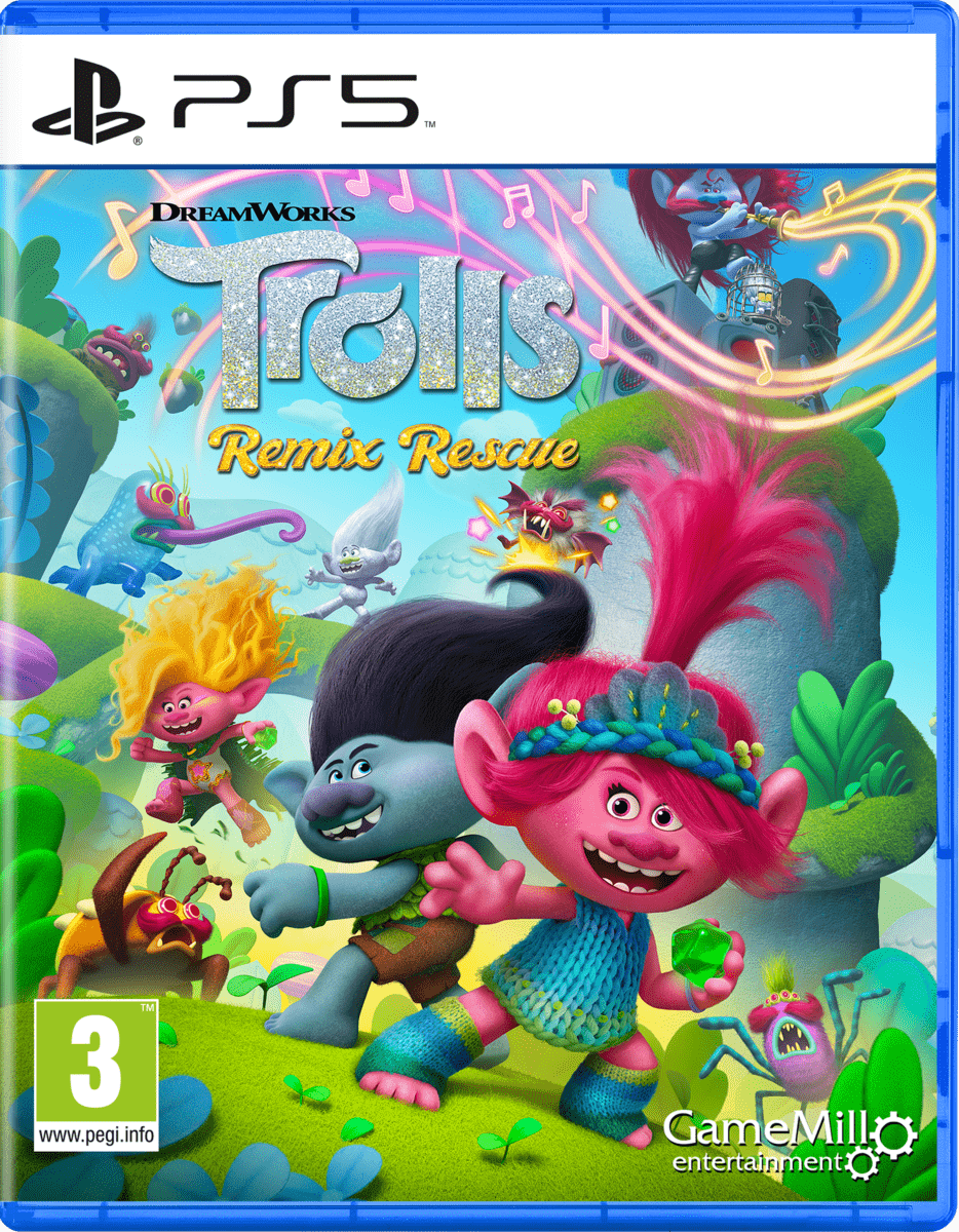 Trolls Remix Rescue PS5 - Jeux Vidéo Physique - GAMEMILL - Shop Just for Games