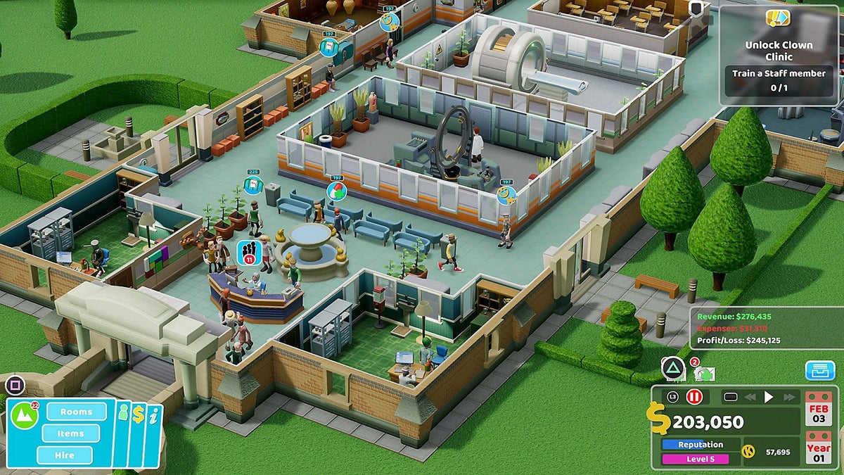 Two Point Hospital Full Health Collection PS5 - Jeux Vidéo Physique - UIE - Shop Just for Games