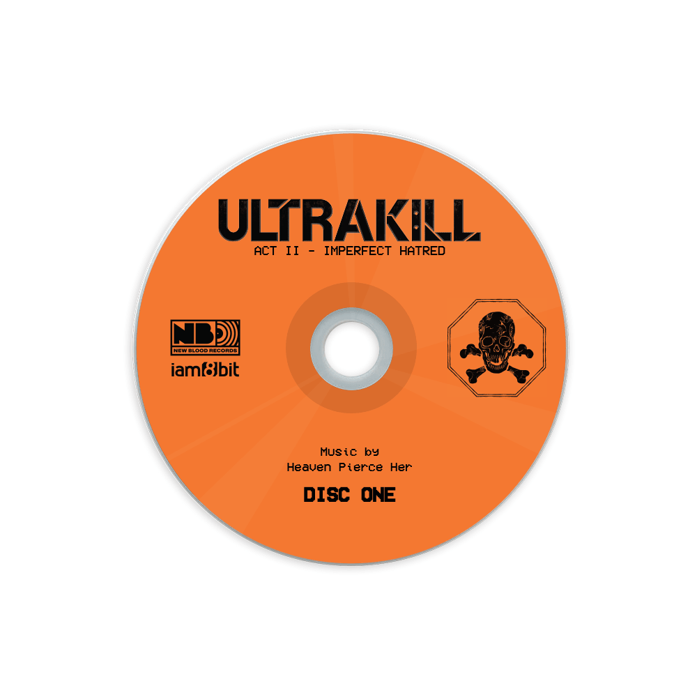 Ultrakill Act 2: Imperfect Hatred CD - Vinyles - iam8bit - Shop Just for Games