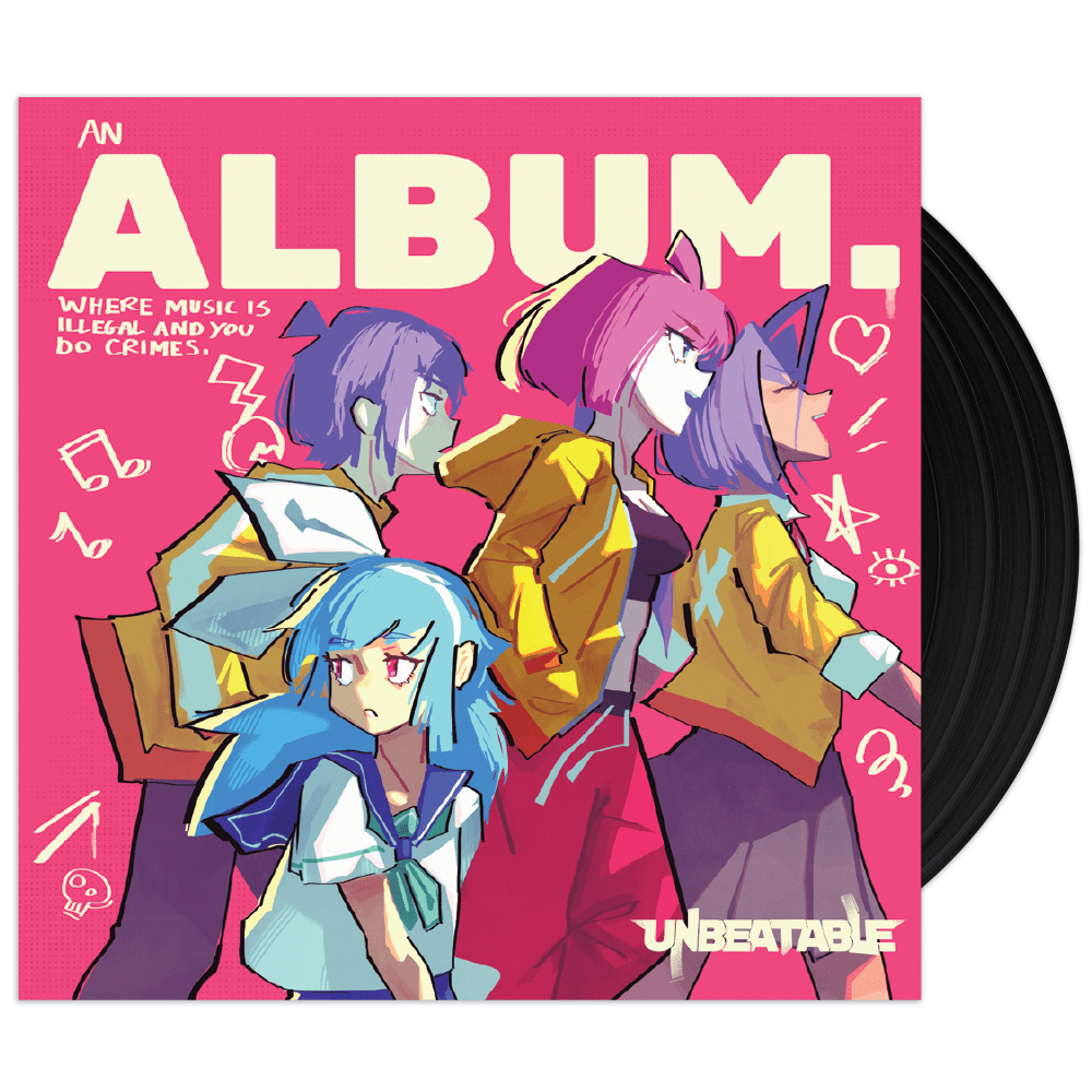 Unbeatable: Album Vinyle 3LP - Vinyles - iam8bit - Shop Just for Games