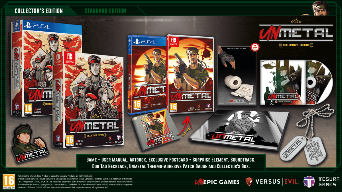 UnMetal Collector's Edition Nintendo Switch - Jeux Vidéo Physique - TESURA - Shop Just for Games