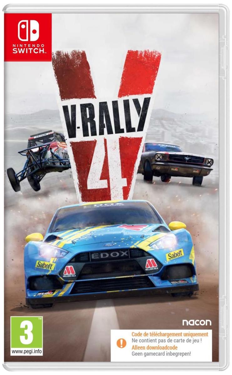V - Rally 4 Nintendo SWITCH (Code de téléchargement) - Jeux Vidéo Code de Téléchargement - NACON - Shop Just for Games