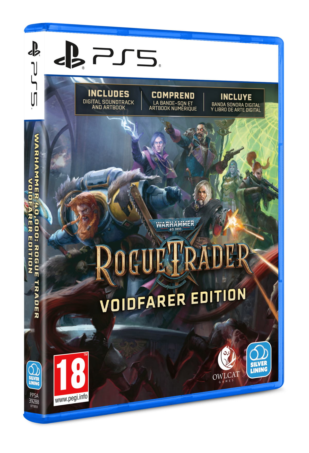 Warhammer 40 000 Rogue Trader Voidfarer Edition PS5 - Jeux Vidéo Physique - SILVER LINING - Shop Just for Games