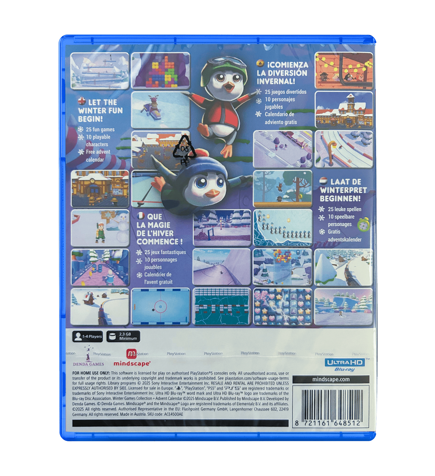 Winter Games Collection + Advent Calendar PS5 - Jeux Vidéo Physique - UIE - Shop Just for Games