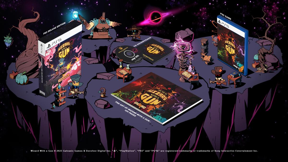 Wizard With a Gun Deluxe Edition PS5 - Jeux Vidéo Physique - Devolver Digital - Shop Just for Games