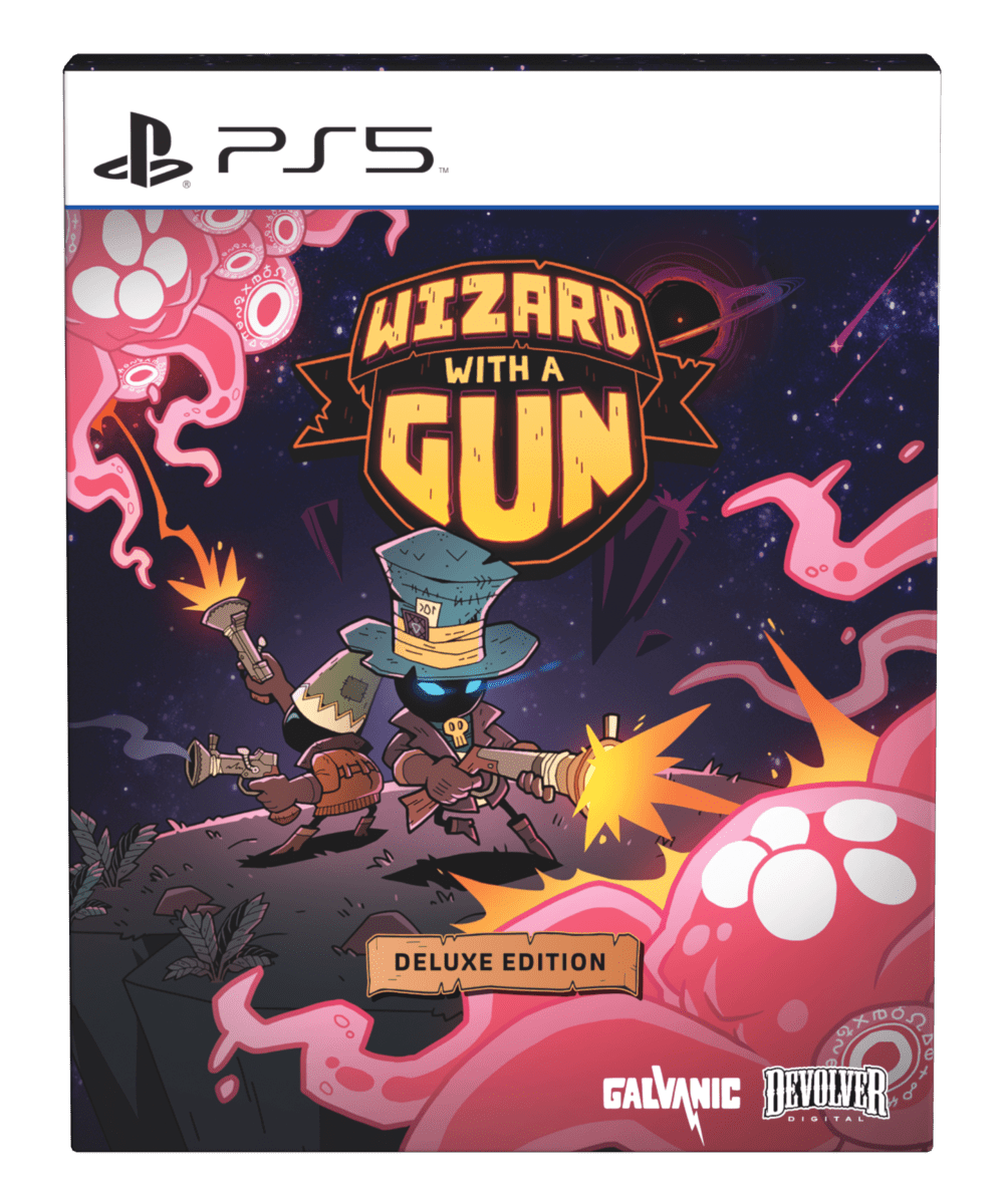 Wizard With a Gun Deluxe Edition PS5 - Jeux Vidéo Physique - Devolver Digital - Shop Just for Games